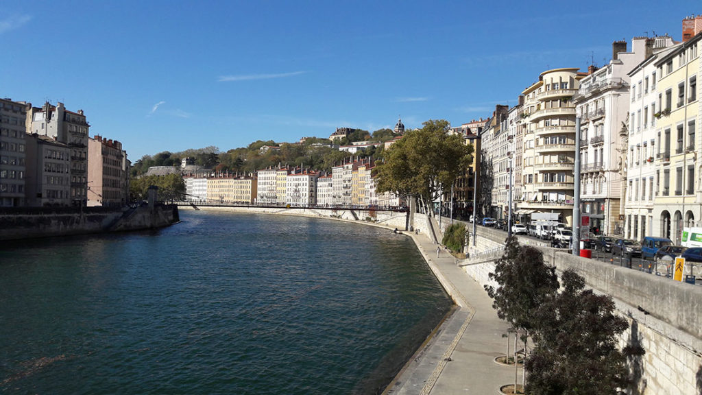 Cidade de Lyon na França