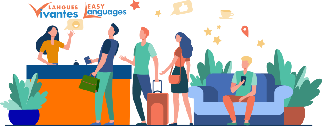 people booking a trip - pourquoi langues vivantes
